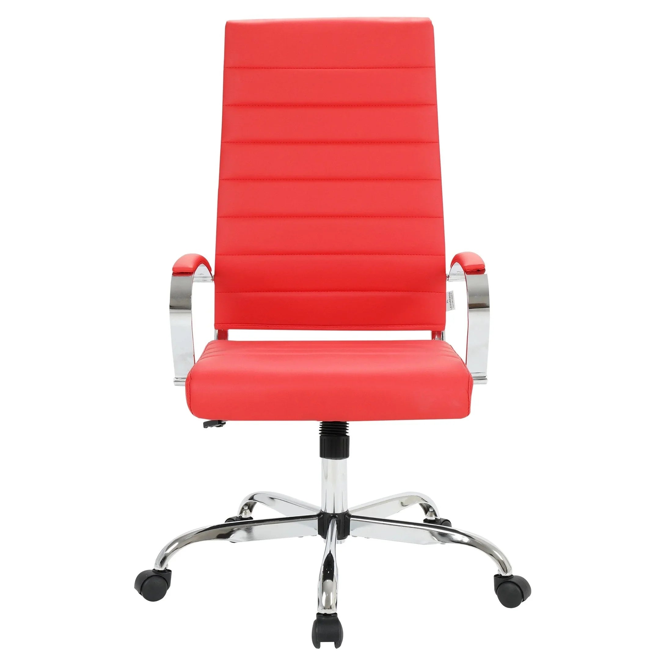 Benmar High-Back Leather Adjustable Office Conference Chair - Elax Furniture